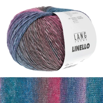 Пряжа Lang Linello (1066.0010, Фламинго на Таити)