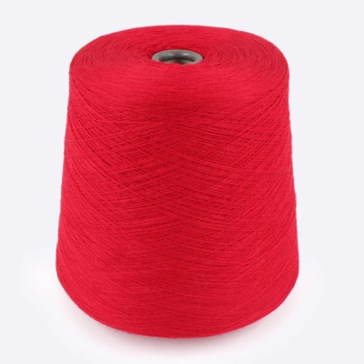 Бобина меринос, CASHWOOL Zegna Baruffa 2/30 (100% меринос), 1500 м. (008768, Кармин)