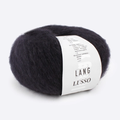 Пряжа Lang Lusso (945.0025, Полярная ночь)