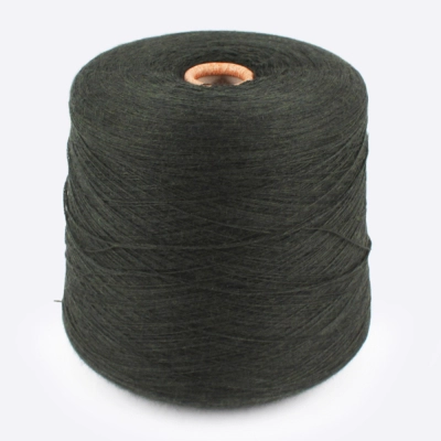 Бобина меринос, CASHWOOL Zegna Baruffa 2/30 (100% меринос), 1500 м. (442873, Изумрудная лоза)
