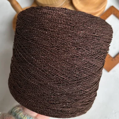 Бобина Pasha Papasha (42% хлопок, 20% лен, 24% Пл, 14% Па), 240 м. (1167, Секвойя)