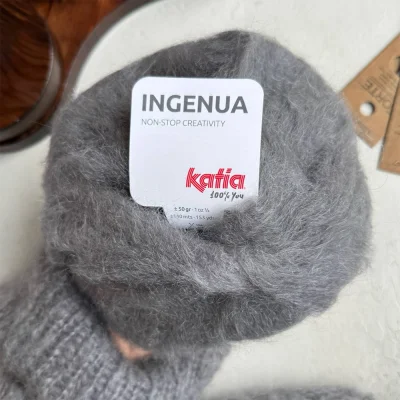 Пряжа Katia Ingenua (389.9, Графити)