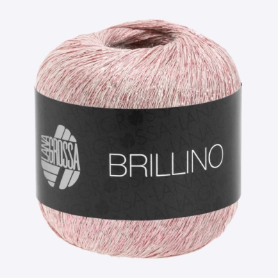 Пряжа Lana Grossa Brillino (47695, 008 Пудра)