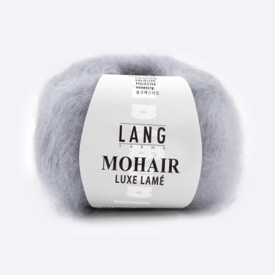 Пряжа Lang Mohair Luxe Lame (797.0023, Серо-голубой лед)
