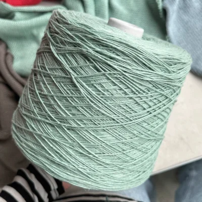 Бобина Cotolino (60% лен, 40% хлопок) 340 м. (5129, Мята)