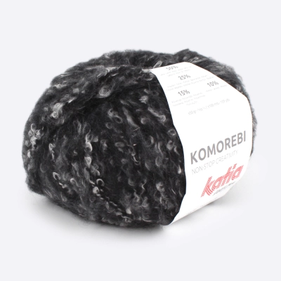 Пряжа Katia Komorebi (1306.78, Черный Джек)