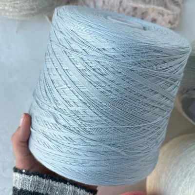 Бобина Silco (50% шелк Shappe, 50% хлопок Pima), 700 м (14112, Небо)