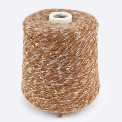 Бобина Primadonna (44% альпака, 23% меринос, 33% Па), 140 м. (1470, Кемел Мел)