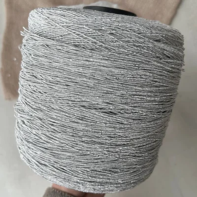 Бобина Pasha Papasha (42% хлопок, 20% лен, 24% Пл, 14% Па), 240 м. (10129, Алюминий)