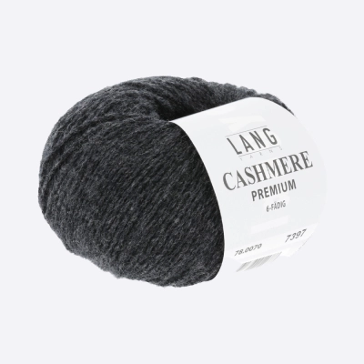 Пряжа Lang Cashmere Premium (78.0070, Графити) Пряжа Lang Cashmere Premium (78.0070, Графити)