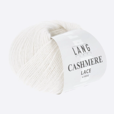 Пряжа Lang Cashmere Lace (883.0002, Кокос)