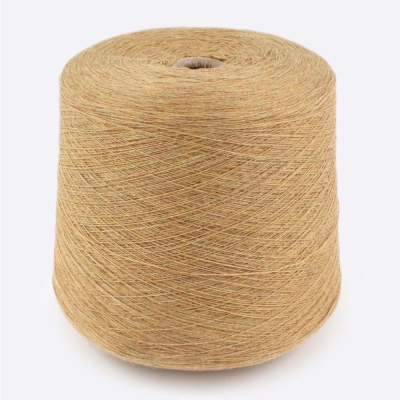 Бобина Кашемир, Loro Piana Cashmere 2/27 (100% Кашемир), 1350 м. (49, Горчичное зерно)