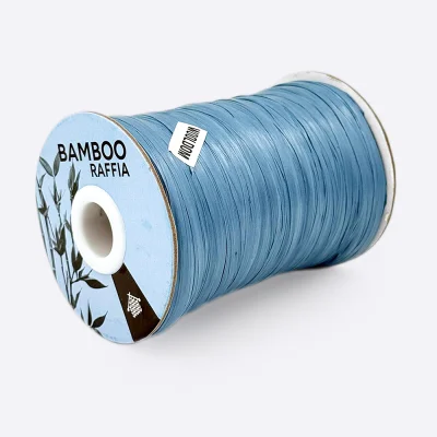 Рафия Bamboo Raffia (МТ 054, Деним вёрджин)