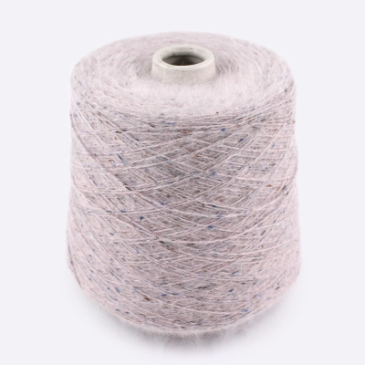 Бобина ангора, Angora Spiky Tweed, (80% ангора, 20% ПА) 100 гр, 450 м. (302854, Пудровый бутон)
