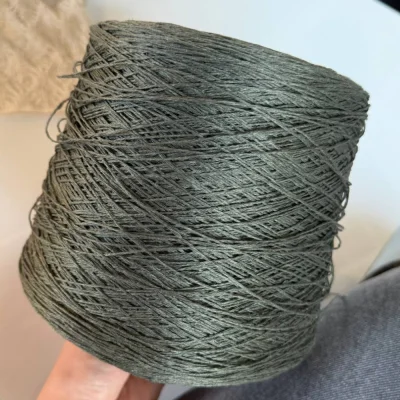 Бобина Servisi Seta ШЕЛКОВАЯ КОНОПЛЯ (100% конопля) (Хаки, 400 м., Army Green)