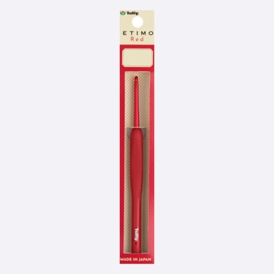 Крючок для вязания с ручкой "ETIMO Red" Tulip (1,8 мм, TED-010e)