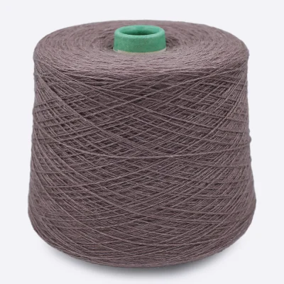Бобина TIBET by Filcom (50% як, 50% шелк), 550 м. (Uva, Ванильный латте)