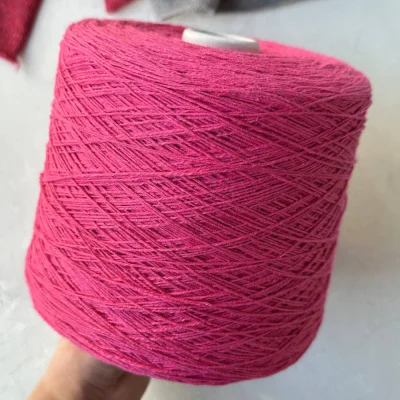 Бобина FiorelLino (70% хлопок, 30% лен), 420 м (1777 1763, Розовая пантера)