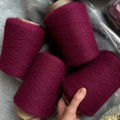 Бобина ангора 90 BELANGOR FRANCE (90% ангора, 10% ПА), 650 м. (Вино, Wine) Бобина ангора 90 BELANGOR FRANCE (90% ангора, 10% ПА), 650 м. (Вино, Wine)