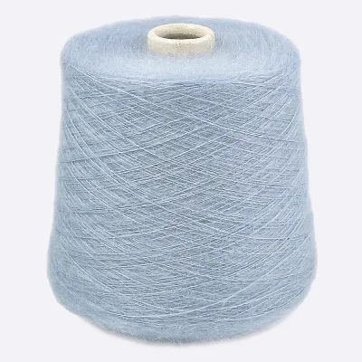 Бобина Star Kidsilk by WoolDom (70% кидмохер, 30% шелк), 850 м. (5310, Sky)