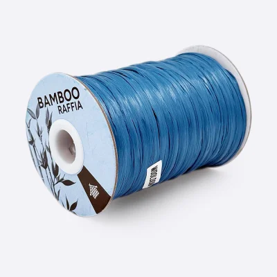 Рафия Bamboo Raffia (МТ 020, Петрольный калибри)