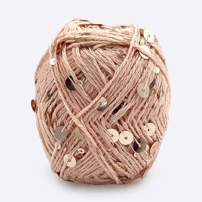 Королевские крафтовые пайетки (Розовый с золотом)
