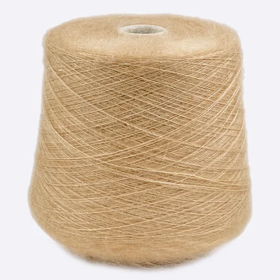 Бобина Star Kidsilk by WoolDom (70% кидмохер, 30% шелк), 850 м. (8003, Antilope)