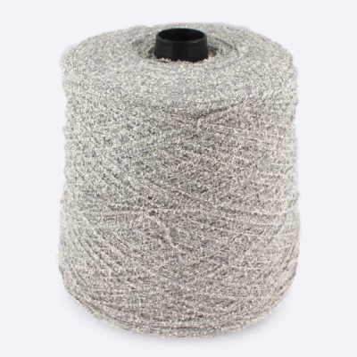 Бобина Spugna (85% хлопок, 15% Пэ), 200 м. (9918, Морозное серебро)