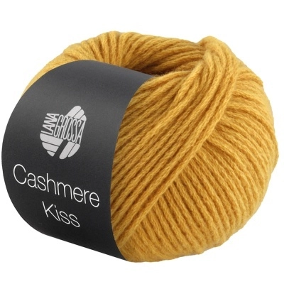 Пряжа Lana Grossa Cashmere Kiss (63610, 116 Желток)