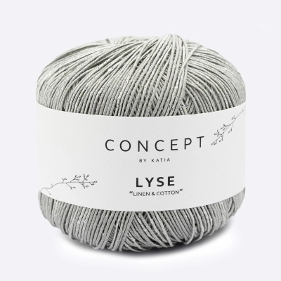 Пряжа Katia Lyse (1363.53, Серебристое утро)