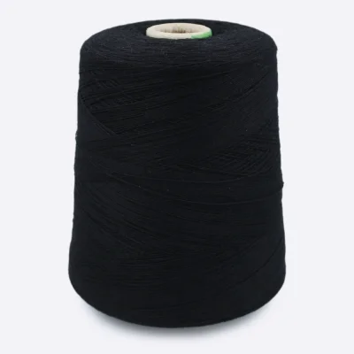 Бобина Academy NEW by Loro Piana (50% кашемир, 50% шелк), 1400 м. (D R022 Black, Черная ночь)