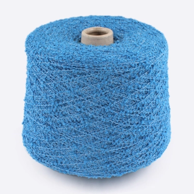 Бобина Monet by Lineapiu (66% хлопок, 10% вискоза, 21% Па, 3% люрекс), 240 м. (М 0453, Море)