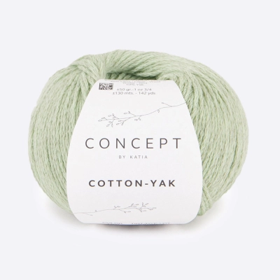 Пряжа Katia Cotton-Yak (130, Эвкалипт) Пряжа Katia Cotton-Yak (130, Эвкалипт)