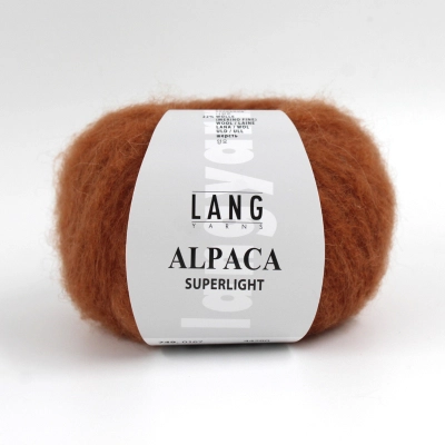 Пряжа Lang Yarns Alpaca Superlight (0167, Кемел)