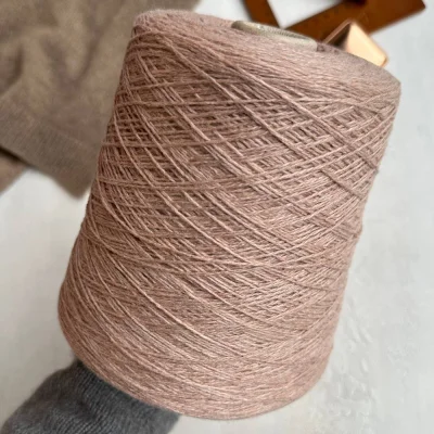 Бобина Baby Cashmere 2/11 Loro Piana (100% кашемир), 550 м. (321757 Cipria Scuro, Ириска)