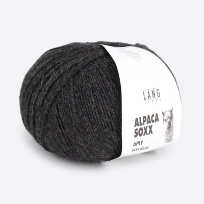 Пряжа Lang Alpaca Soxx 6-Fach/6-Ply (1087.0005, Графитовый)