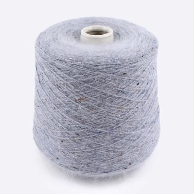 Бобина ангора, Angora Spiky Tweed, (80% ангора, 20% ПА) 100 гр, 450 м. (303272, Джинсовый твид)