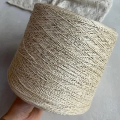 Бобина Lino MIX (100% лен), 650-860 м. (320101, Меренга)