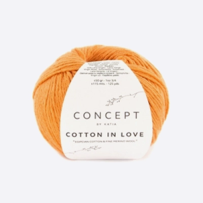 Пряжа Katia Cotton in Love (1249.60, Охра)