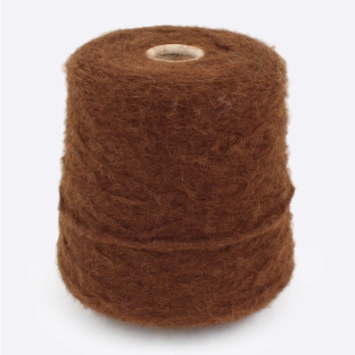 Бобина Nuvola (72% бэби альпака, 12% меринос, 16% ПА), 160 м. (6491, Шоколад)