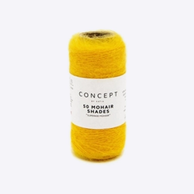 Пряжа Katia 50 Mohair Shades (1217.s46, Солнечный)