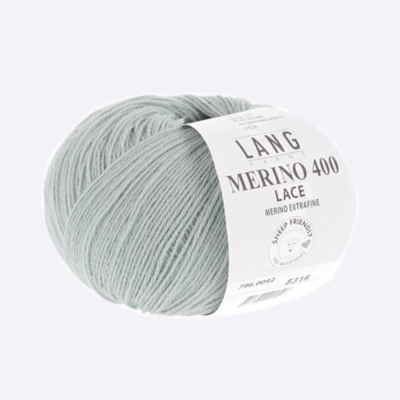 Пряжа Lang Yarns Merino 400 Lace (796.0092, Ледяной)
