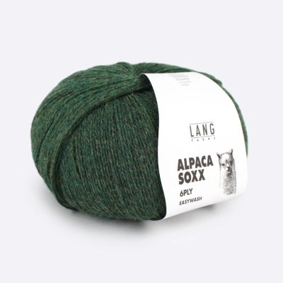 Пряжа Lang Alpaca Soxx 6-Fach/6-Ply (1087.0098, Малахитовый)