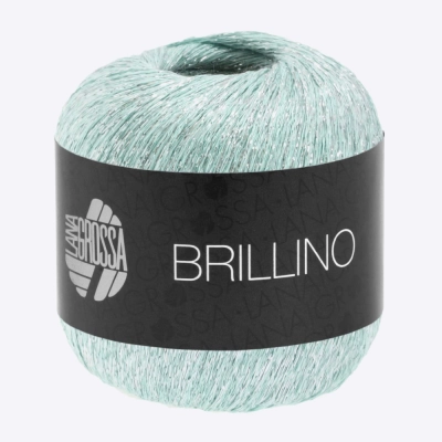 Пряжа Lana Grossa Brillino (47698, 011 Ментол)