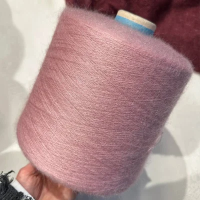 Бобина Paris by Mami Fattura Sesia (50% кидмохер, 50% шелк), 1500 м. (5687, Розовая соль)