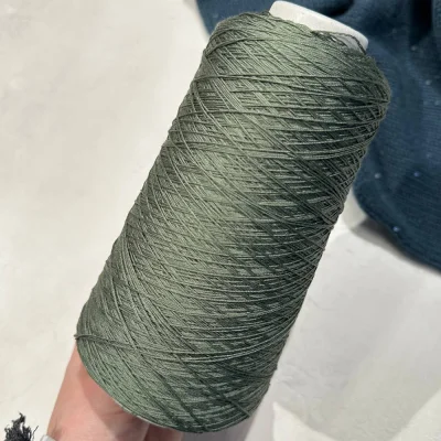 Бобина шелк Seta Shappe Lux Octopus (100% шелк), 1000 м. (1016, Шалфей)