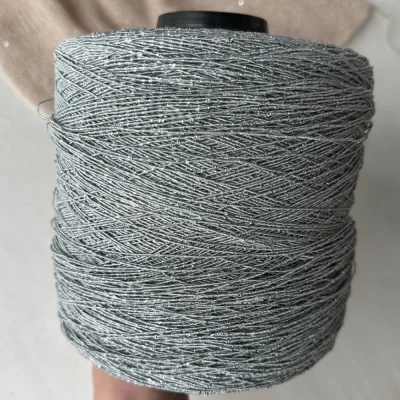 Бобина Pasha Papasha (42% хлопок, 20% лен, 24% Пл, 14% Па), 240 м. (10121, Серебряный голубь)