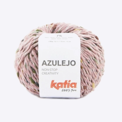 Пряжа Katia Azulejo (1209.309, Твидовая пудра)