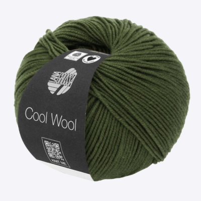 Пряжа Lana Grossa Cool Wool (34512, 2042 Хаки)