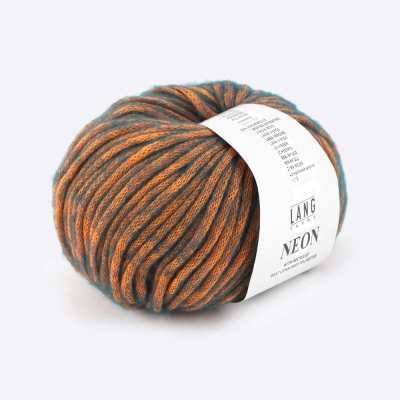 Пряжа Lang Neon (1055.0035, Апельсиновый дорблю)